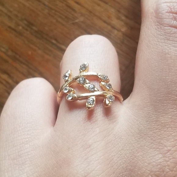 NWOT Gold Leaf / Firn Ring size 5.75 - Picture 7 of 12